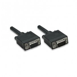 CABLE MANHATTAN SVGA HD15 MACHO A HD15 HEMBRA 7.5M NEGRO 327015