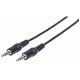 CABLE AUDIO MANHATTAN AUXILIAR 5MTS 3.5MM NEGRO 354585