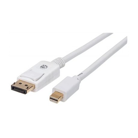 CABLE MANHATTAN DISPLAYPORT A MINI DISPLAYPORT 1M BLANCO 324724