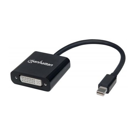 CABLE ADAPTADOR MANHATTAN MINI DISPLAYPORT A DVI-D 1080P 322485