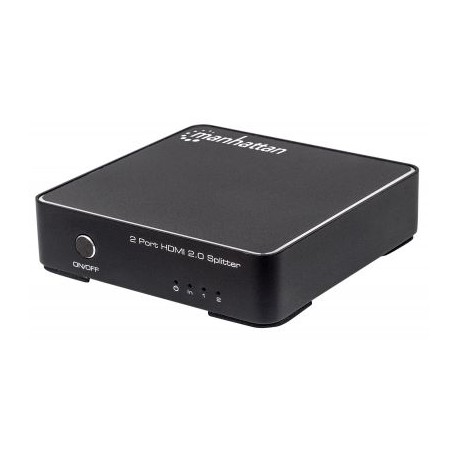 VIDEO SPLITTER MANHATTAN HDMI UHDTV 4K 60HZ, 1IN : 2OUT/AC 207591
