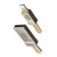 CABLE LIGHTNING BLACKPCS ORO 1M CAGLZ-3