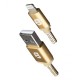 CABLE LIGHTNING BLACKPCS ORO 3M CAGLT3M-4