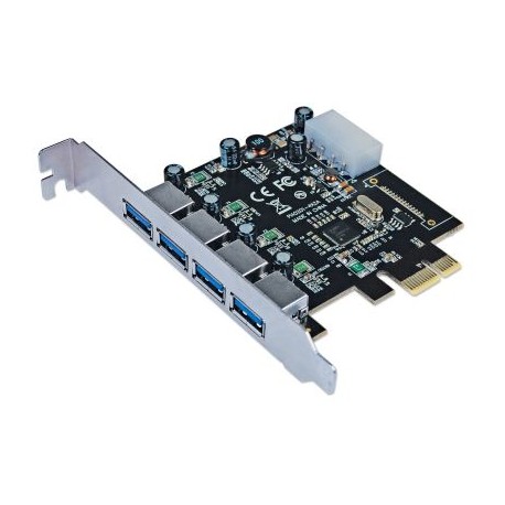 TARJETA USB MANHATTAN PCIe USB 3.0 4 PUERTOS 152891