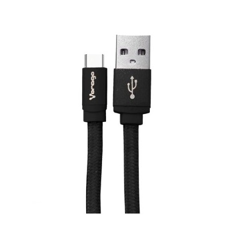 CABLE VORAGO CAB-214 USB A TIPO C 2 METROS NEGRO