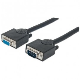 CABLE MONITOR SVGA MANHATTAN 8MM HD15M-H  15.0M 313612