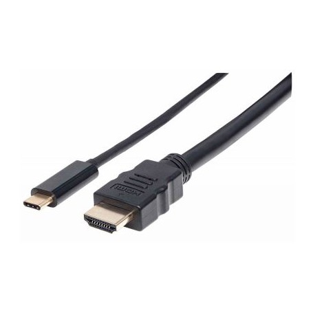 CABLE ADAPTADOR MANHATTAN USB-C 3.1 A HDMI 2.0M 4K 151764