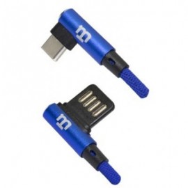 CABLE TIPO C BLACKPCS AZUL 1M LATERAL CABCPL-2