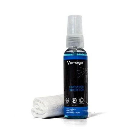 KIT LIMPIEZA. VORAGO. CLN-200. 60ML. CON FRANELA DE MICROFIBRA