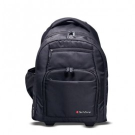 MOCHILA TECHZONE TZ18TLBP24 TROLLEY BAG PARA VIAJES NEGRO