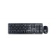 KIT TECLADO Y MOUSE VORAGO KM-302 INALAMBRICO NEGRO