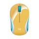 MOUSE MINI LOGITECH INALAMBRICO M187 AMARILLO 910-005365