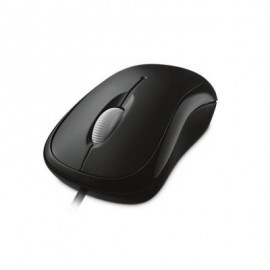MOUSE MICROSOFT ALAMBRICO BASICO OPTICO NEGRO USB P58-00061