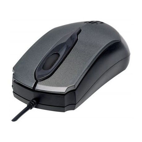 MOUSE OPTICO MANHATTAN "EDGE" USB GRIS/NEGRO 179423