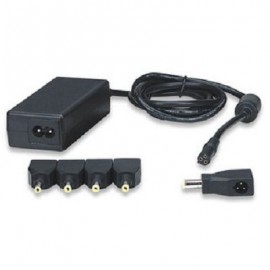 CARGADOR UNIVERSAL MANHATTAN PARA LAPTOP  40W MINI 101622