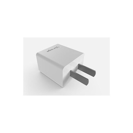 CARGADOR DE PARED VORAGO AU-105 BLANCO CON 1 PUERTO USB BLISTER