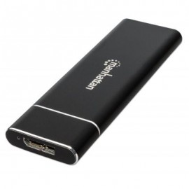 GABINETE SSD M.2 MANHATTAN USB 3.0 NEGRO 130455