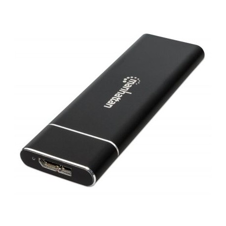 GABINETE SSD M.2 MANHATTAN USB 3.0 NEGRO 130455