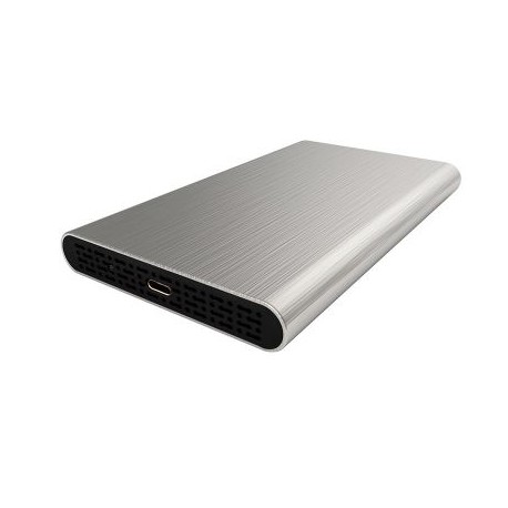 GABINETE DE DISCO DURO GETTTECH HDD 2.5 USB 3.1 PLATA (EGC-2530)