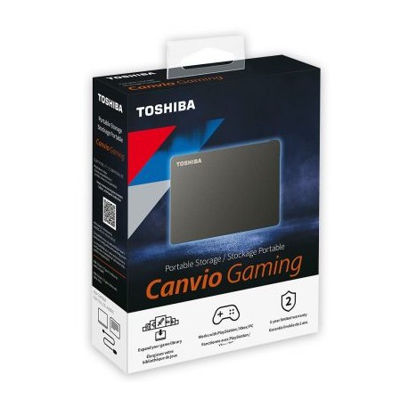DISCO DURO EXTERNO TOSHIBA 4TB HDTX140XK3CA USB 3.0 CANVIO GAMING NEG