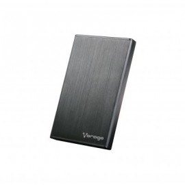 ENCLOSURE VORAGO HDD-201 NEGRO DD 2.5 SATA USB 3.0
