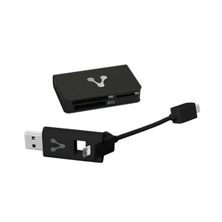 LECTOR DE TARJETAS DE MEMORIA VORAGO CR-300 EXTERNO OTG
