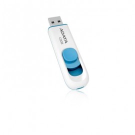 MEMORIA FLASH ADATA C008 32GB USB 2.0 BLANCO/AZUL (AC008-32G-RWE)