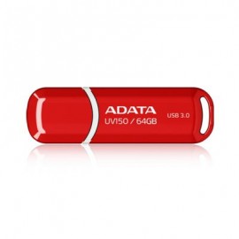 MEMORIA FLASH ADATA UV150 64GB USB 3.0 ROJA (AUV150-64G-RRD)