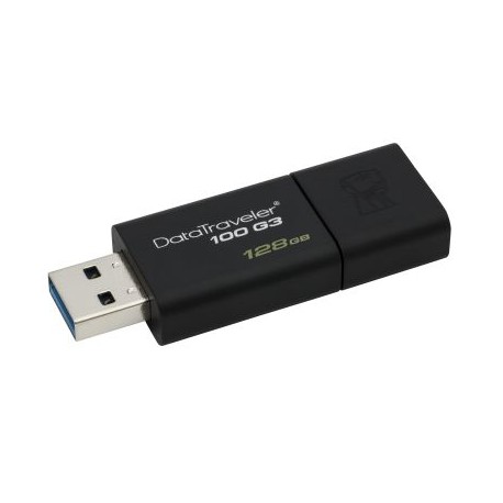 MEMORIA FLASH KINGSTON 128 GB USB 3.0 (DT100G3-128GB)
