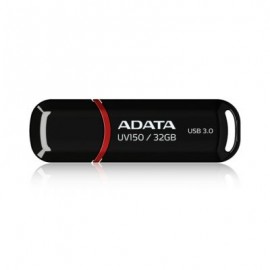 MEMORIA FLASH ADATA UV150 32GB USB 3.0 NEGRO (AUV150-32G-RBK)