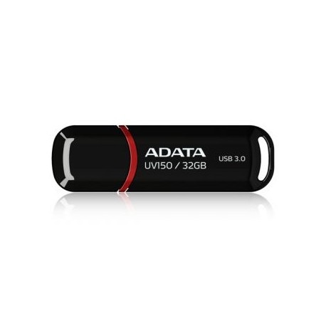 MEMORIA FLASH ADATA UV150 32GB USB 3.0 NEGRO (AUV150-32G-RBK)