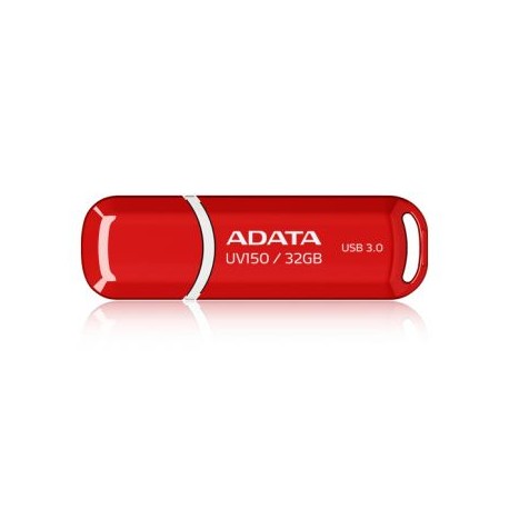 MEMORIA FLASH ADATA UV150 32GB USB 3.0 ROJA (AUV150-32G-RRD)