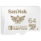MEMORIA MICRO SDXC SANDISK UHS-I NINTENDO 64GB SDSQXAT-064G-GNCZN
