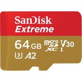 MEMORIA MICRO SDXC SANDISK EXTREME 64GB SDSQXA2-064G-GN6AA