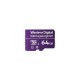 MEMORIA MICRO SD WD PURPLE SDXC 64GB CL10 U1 QD101 (WDD064G1P0C)