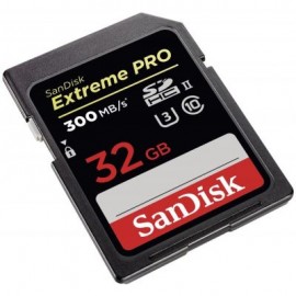MEMORIA SD SANDISK EXTREME PRO 32GB UHS-II C10 (SDSDXPK-032G-GN4IN)