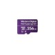 MEMORIA MICRO SD WD PURPLE SDXC 256GB CL10 U1 QD101 (WDD256G1P0C)
