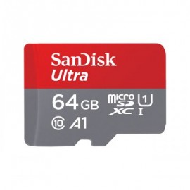 MEMORIA MICRO SD SANDISK SDXC ULTRA 64GB A1 U1 (SDSQUA4-064G-GN6MA)