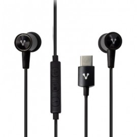 AUDIFONOS VORAGO EP-305 USB TIPO C MICROFONO Y CONTROL DE VOLUMEN