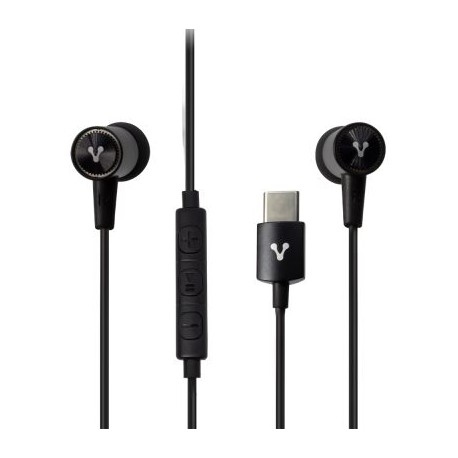 AUDIFONOS VORAGO EP-305 USB TIPO C MICROFONO Y CONTROL DE VOLUMEN