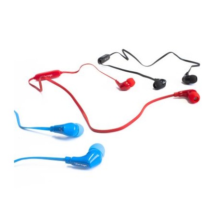AUDÍFONOS BLUETOOTH VORAGO EPB-103 RECARGABLE MANOS LIBRES AZUL