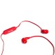 AUDÍFONOS BLUETOOTH VORAGO EPB-103 RECARGABLE MANOS LIBRES ROJO