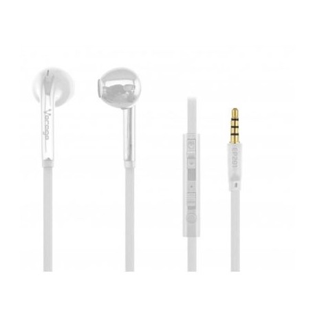 AUDIFONO VORAGO EP-201 3.5MM BLANCO