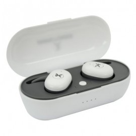 AUDIFONOS INALS BT TWS EXTRA BASS PERFECT CHOICE PC-116547 BLANCO BT