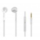 AUDIFONO VORAGO EP-201 3.5MM BLANCO