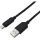 CABLE USB A MICRO USB BROBOTIX 161208N 1 2 M NEGRO