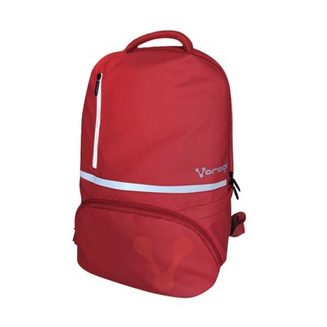 MOCHILA VORAGO BP-200 SPORT, LAPTOP 15.6" POLYESTER ROJO