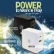 FUENTE DE PODER UNIVERSAL MANHATTAN 60W USB-C+2.4A USB-A 180214