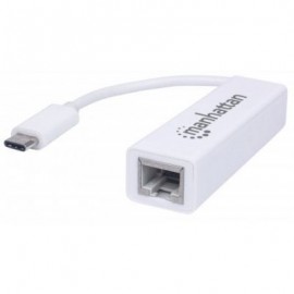 ADAPTADOR USB TIPO C A RJ45 GIGABIT MANHATTAN 507585