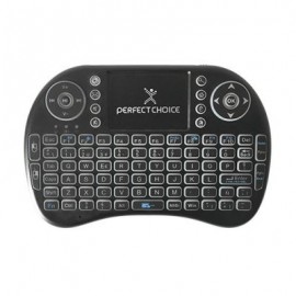 MINI TECLADO INALAMBRICO UNIV CON MOUSE PAD PERFECT CHOICE PC-201007